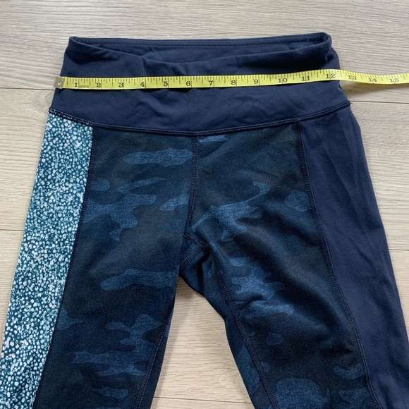 Lululemon Wunder Under Pant *Full-On Luon (Sashiko) Kanoko Twist Inkwell - Picture 7 of 11